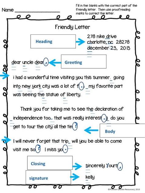 Here we have covered the formal letter format written for different purposes. Writing Mini Lesson #32- CUPS to Edit (With images ...