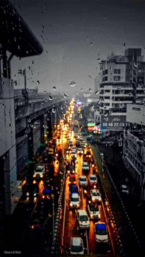Rain Rain Photography City Wallpaper Night Photography