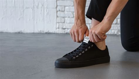 Nothing New Sustainable With Style Sneakers Men All Black