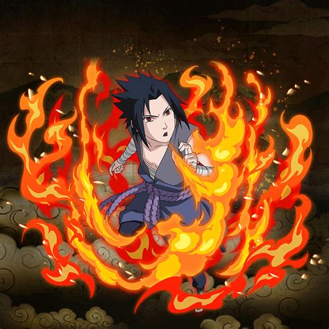 Sasuke Uchiha Avenger 5 Naruto Shippuden Ultimate Ninja Blazing