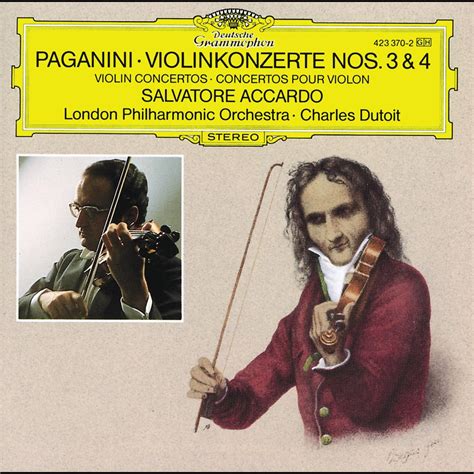 ‎paganini Violin Concertos Nos 3 And 4 De Charles Dutoit London