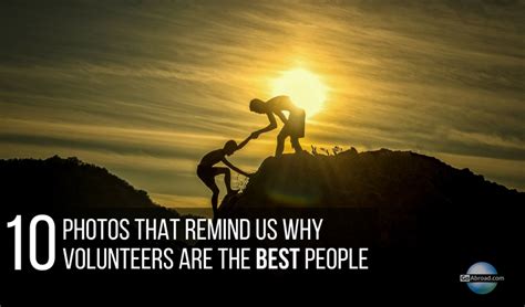 10 Reasons Why Volunteers Make A Difference In The World
