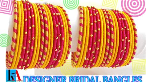Diy Bridal Chuda Make Your Own Bridal Chuda Bangles At Home Easy And