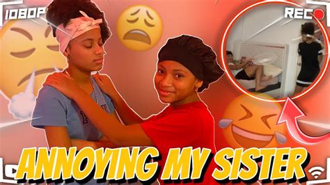 Annoying Sister Prank On Jazzy She Got Mad 😂 Youtube