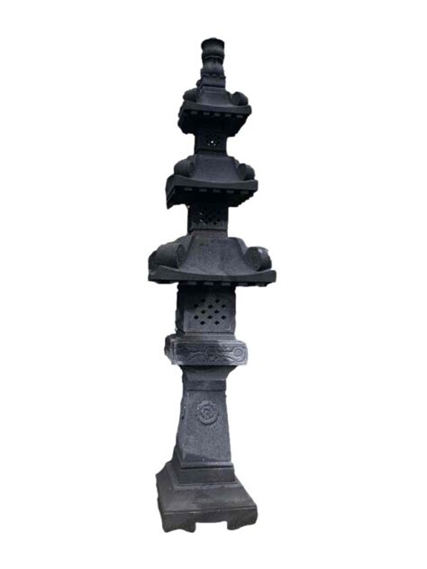 10f Lava Stone Pagoda 10f Lava Stone Pagoda Asian Art And Antiques