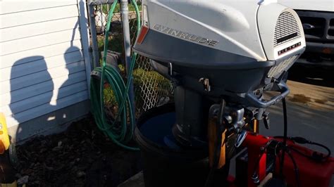 1963 Evinrude Big Twin 40hp Ss Sold Youtube
