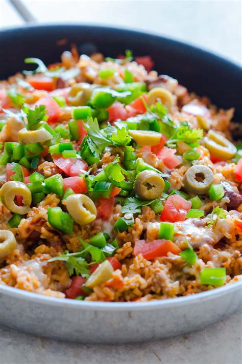 Mexican Beef And Rice Skillet Sweet Cs Designs