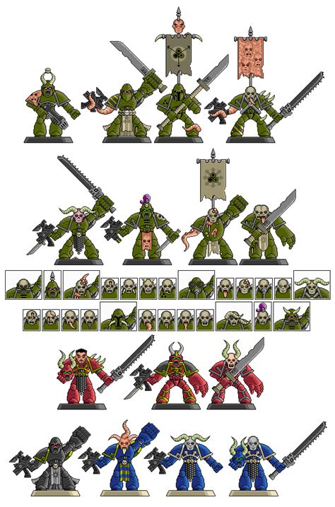 Warhammer 40000 Chaos Marines
