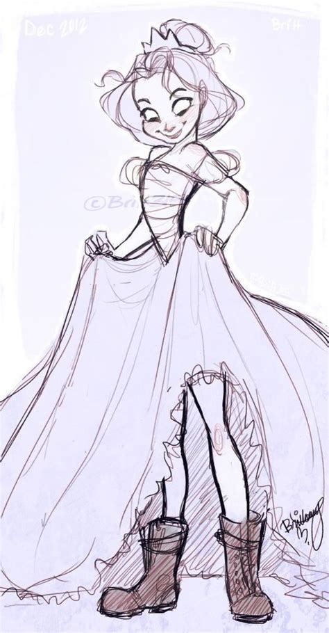Art by Brittany Myers* • Blog/Website | (www ... Drawing cartoons sketches of cartoons drawings of disney characters.
