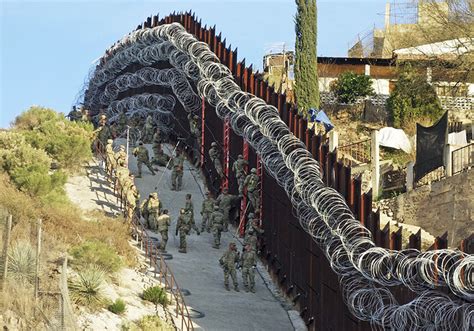 Arizona City Officials Demand Removal Of Razor Wire Along Border Wall