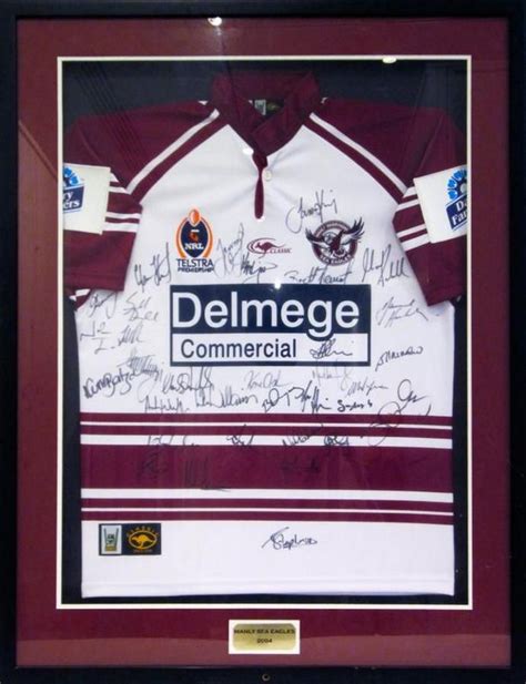 Here's the manly warringah sea eagles team guide for the 2021 nrl season, complete with fixtures and squad. Manly Sea Eagles: Manly Warringah jersey signed by 2004 ...