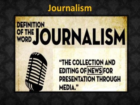Ppt Purpose Of Journalism And Responsibilities Of A Journalist