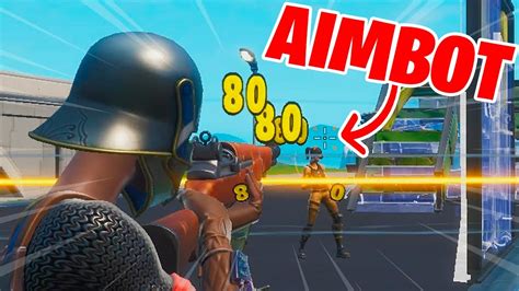 Como Tener Aimbot En Fortnite Youtube