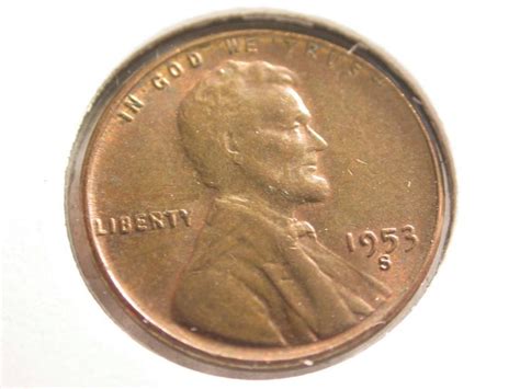 1953-S Lincoln Wheat Penny Cent | Nicky Nice