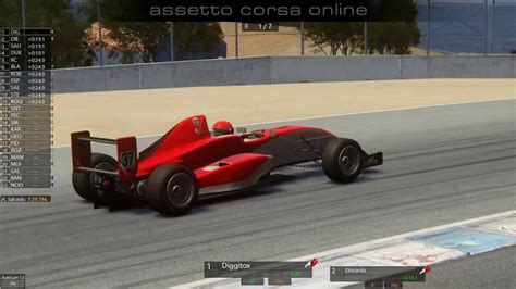 Assetto Corsa Online Fa At Laguna Seca Youtube