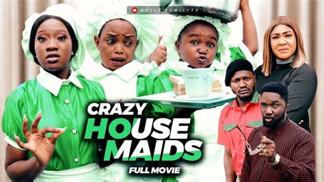 Crazy House Maids Ebube Obiochinenye Nneberebecca Trending 2022 Nigerian Nollywood Full