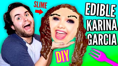 Diy Edible Karina Garcia With Slime Hair How To Make Youtubers You