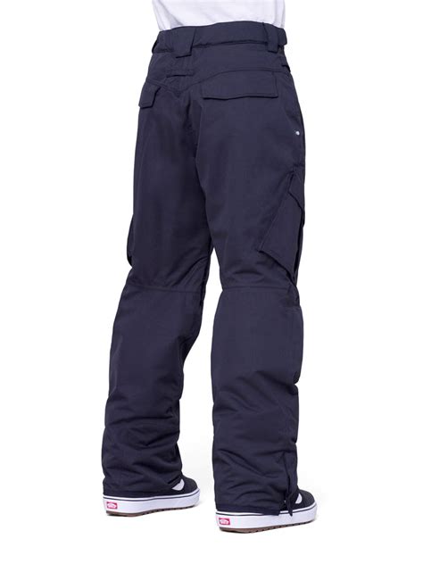 686 Infinity Insulated Cargo Snowboard Pant Black 2024 Boardwise