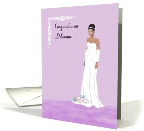 Plus, get full access to a library of over 316 million images. Congratulations Debutante for Black Woman card (1552526)