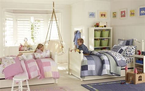 Avril et jim bedroom brother and sister bedroom, kid bedroom, white, beige, shared bedroom. How to Design a Shared Bedroom | Boy, girl shared room ...