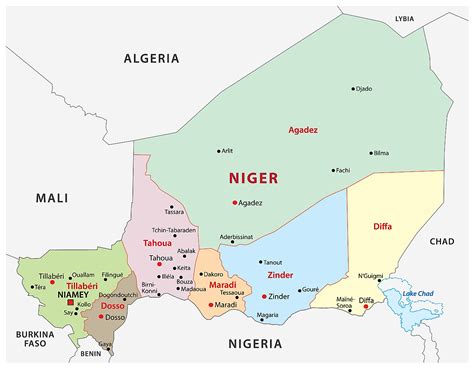 Niger Maps And Facts World Atlas