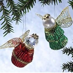 A fun and easy holiday craft for all ages, this candy cane ornament is a festive homemade piece. Reeses King and Queen Angel Ornament