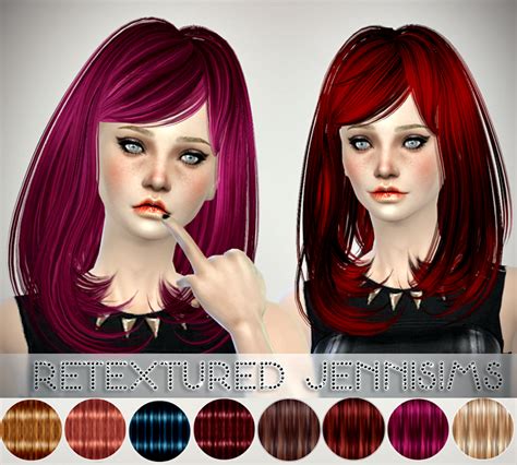 My Sims Blog Hair Retextures By Jennisims