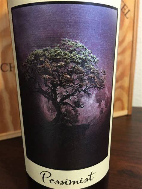 Pessimist. A red blend from Daou Vineyards from the central coast of
