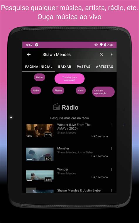 Maybe you would like to learn more about one of these? Baixar musicas gratis; YouTube Musicas Player; MP3 para Android - APK Baixar