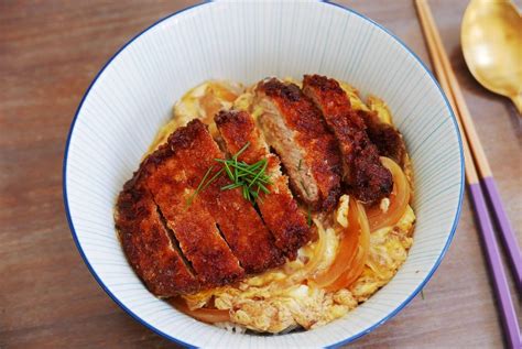 Katsudon Rice Bowl Japanese Pork Cutlet Dans La Lune