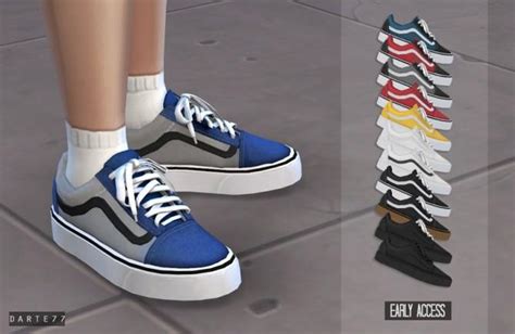 Vans Shoes Cc And Mods For The Sims 4 Snootysims