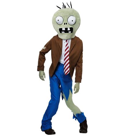 adult mens game plants vs zombies halloween cartoon zombie cosplay costume to be a real blast