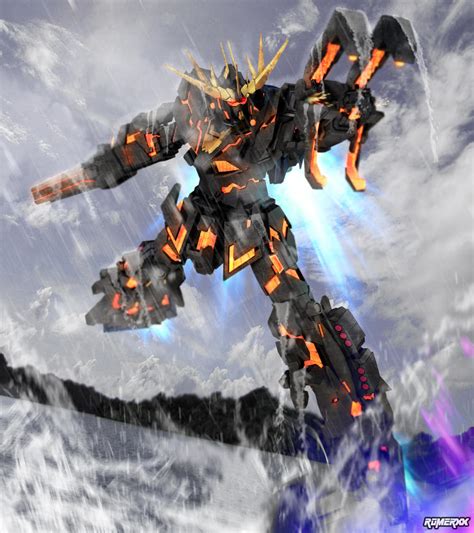 Rx 0 Unicorn Gundam 02 Banshee Revision By Romerskixx On Deviantart