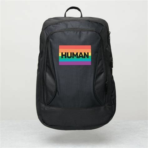 lgbtq pride rainbow flag equality human port authority® backpack lgbtq pride