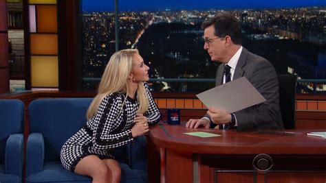 Hayden Panettiere Nua Em The Late Show With Stephen Colbert
