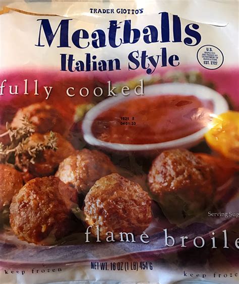 TJs Italian Style Meatballs Trader Joes Rants Raves Mostly Raves
