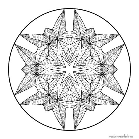 Mandala Stars Coloring Sheets 6 Free Printable Mandala Coloring Sheets