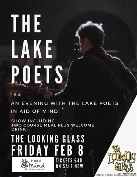 An Evening With The Lake Poets At The Looking Glass Sunderland Bid