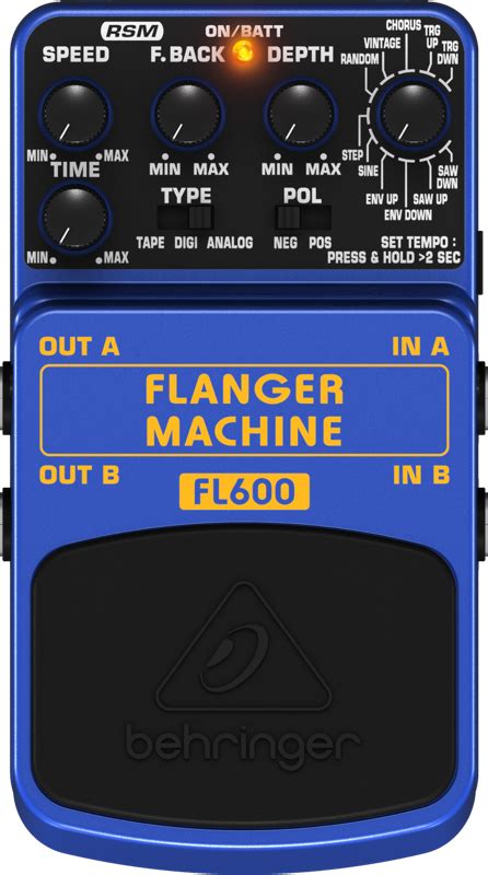 Behringer Behringer Ultimate Flanger Effects Pedal - Long & McQuade Musical Instruments
