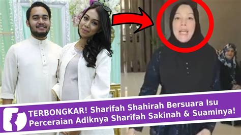 Bakal anak saya ini juga akan menjadi cucu pertama bagi keluarga suami, manakala di sebelah dalam perkembangan lain, lakonan sakinah akan dapat disaksikan di layar lebar apabila beliau muncul dengan filem, kimchi untuk awak, pada 30. TERBONGKAR! Sharifah Shahirah Bersuara Isu Perceraian ...