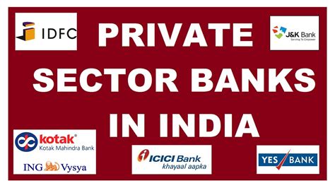 For starters, private banking does not mean anonymous banking. Private Sector Banks in Indian - Headquarter and ...