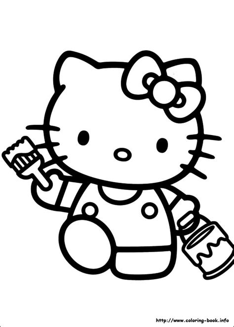 Coloriage hello kitty  Boutique hello kitty
