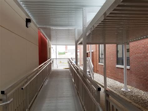 MI Canopy, Ramp & Stairs - Upside Innovations Installation