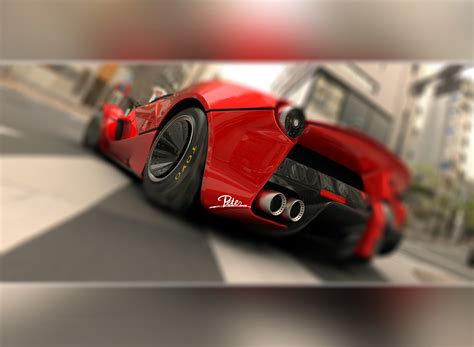 Gambar Merah Mobil Sport Mobil Balap Supercar Keren Model Mobil