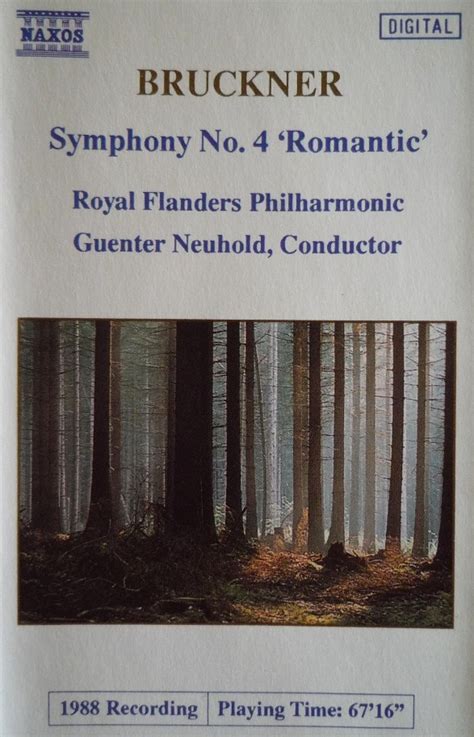 Symphony No 4 Romantic By Anton Bruckner Royal Flemish