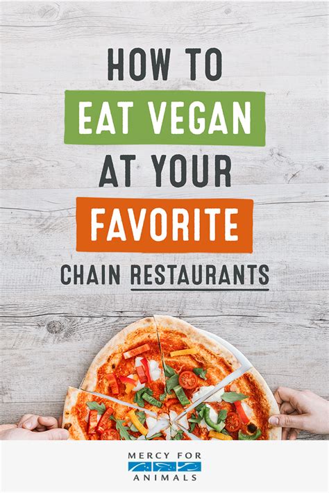 We were even more impressed with effort they have put forth on their website to explain exactly how they accommodate vegans and vegetarians (link below). Here's How to Eat Vegan at Your Favorite Chain Restaurants ...