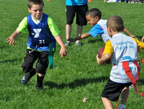 Ymca youth sports would not be possible without the help of our volunteer coaches. Flag Football Practice / Every game was exciting. They ...