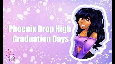 Aphmau Phoenix Drop High Graduation Days Speedpaint Youtube