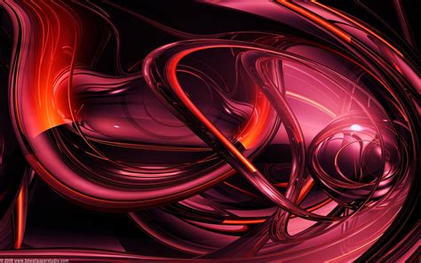 Free Download 3d Backgrounds Red Wallpaper 2560x1600 For Your