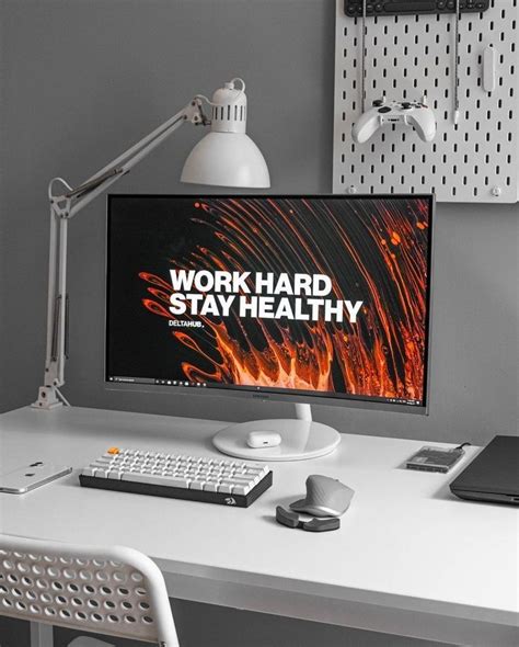 Work Hard Stay Healthy Spacebound Setups In 2021 Office Setup